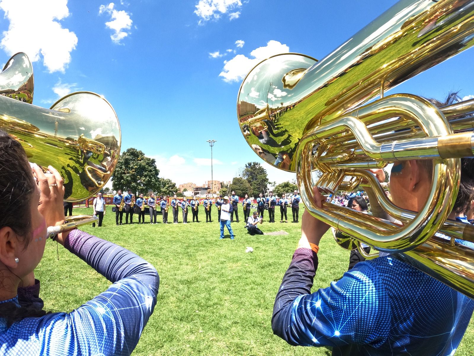 Ensayo de vientos al aire libre